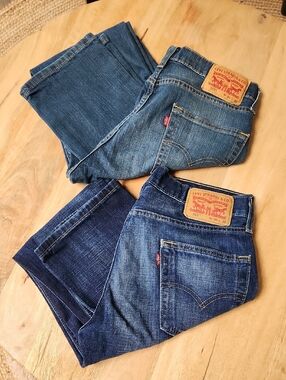 Lot Of 2 Levi's 513 Jeans 30x32